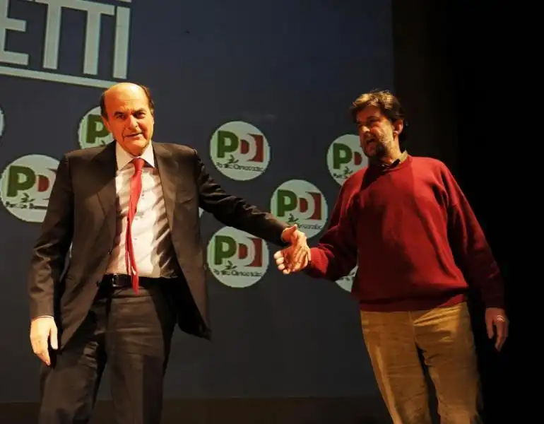 NANNI MORETTI E PIERLUIGI BERSANI