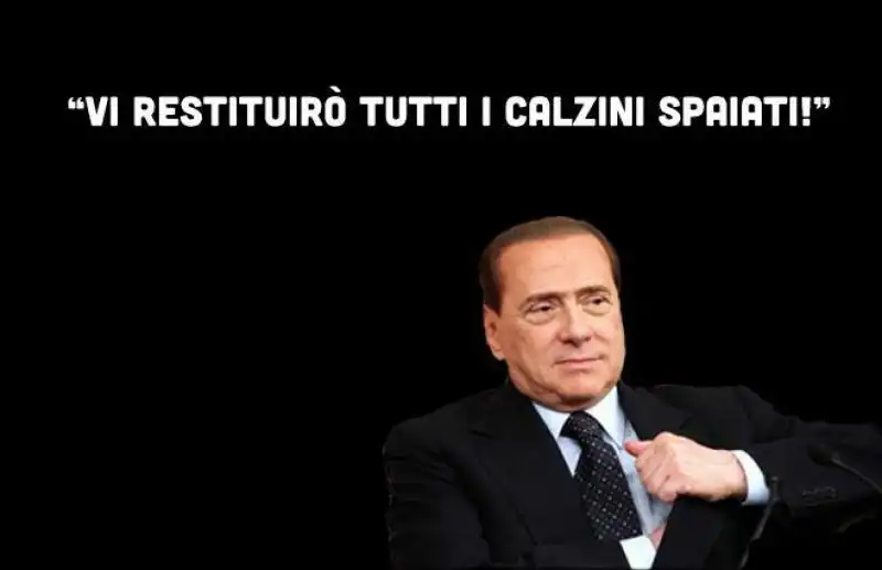 PARODIA DELLE PROMESSE ELETTORALI DI BERLUSCONI jpeg