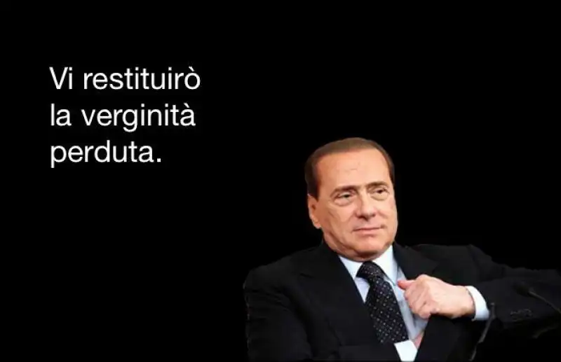 PARODIA DELLE PROMESSE ELETTORALI DI BERLUSCONI jpeg