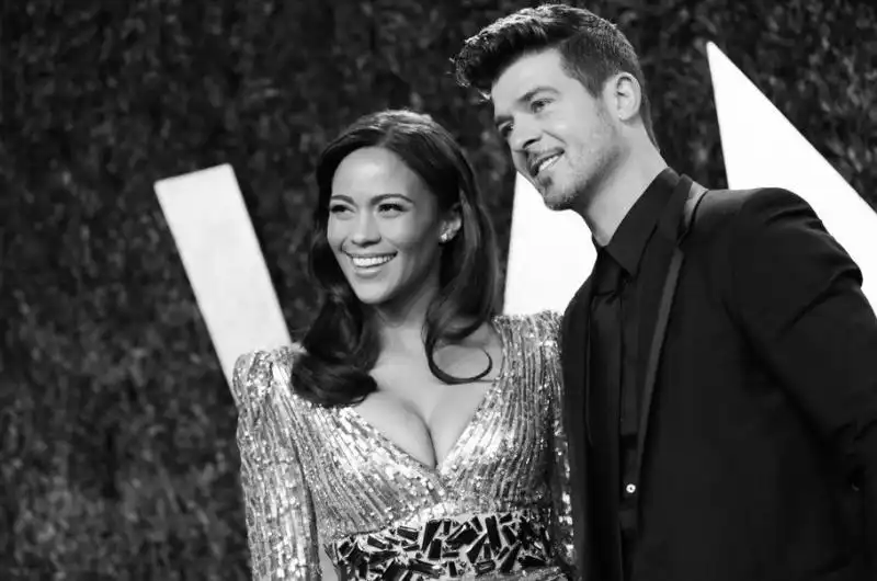 PAULA PATTON AND ROBIN THICKE 