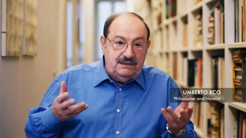 UMBERTO ECO IN GIRLFRIEND IN A COMA 