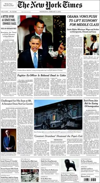 THE NEW YORK TIMES 