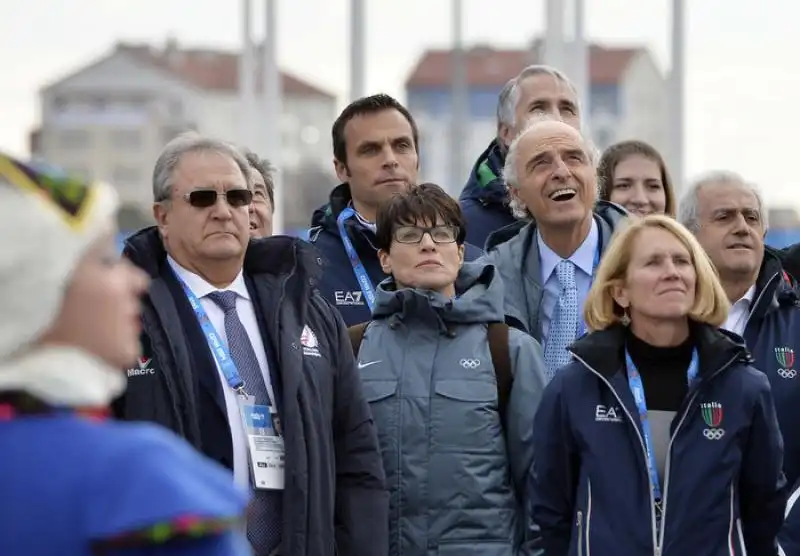 Alzabandiera Mario Pescante Foto Ferraro Mezzelani GMT 