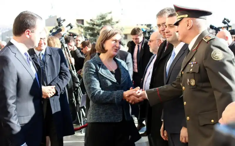 Assistant Secretary Victoria Nuland Meeting with Georgian Defense Ministry leadership 