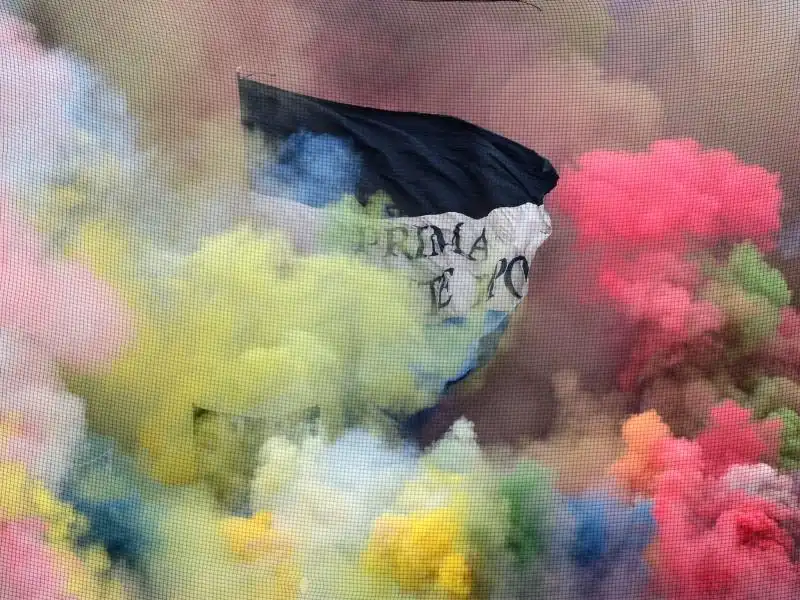 Atalanta Napoli allo stadio di Bergamo 