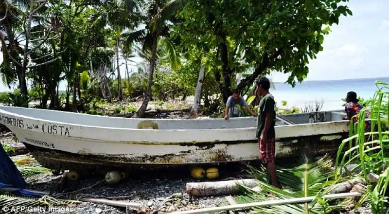 La barca dell Odissea di Alvarenga 