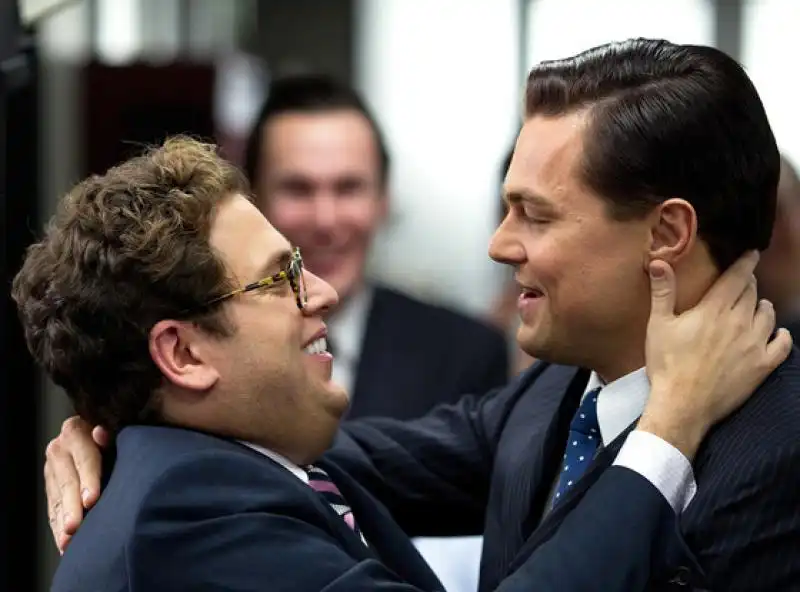 DI CAPRIO HILL THE WOLF OF WALL STREET 