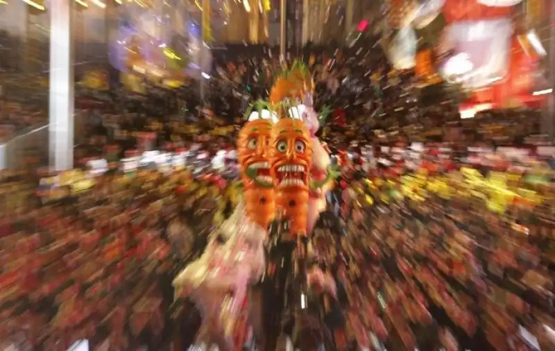 CARNEVALE DI NIZZA FOTO LAPRESSE 