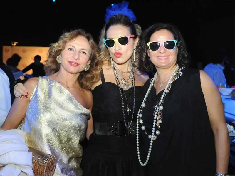 Desiree Colapietro con Sabrina Florio e Lorenza Jona Caputi Foto Gio Conrad 