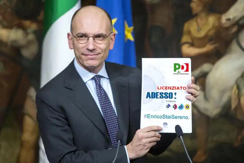 ENRICO LETTA IMPEGNO FOTO LAPRESSE 