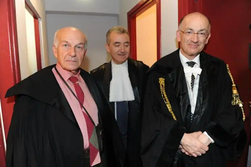 Fausto Bertinotti Alfredo Mantovano e Francesco Paolo Sisto 