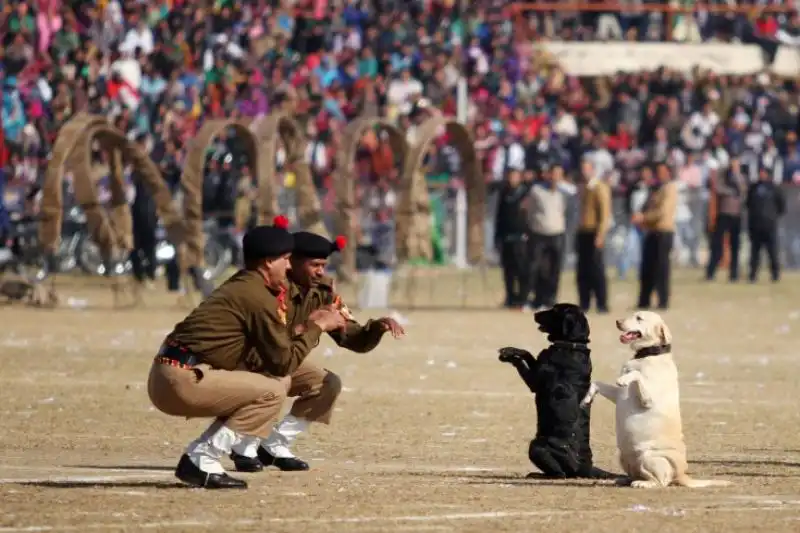 Festa della Repubblica a Jammu India 