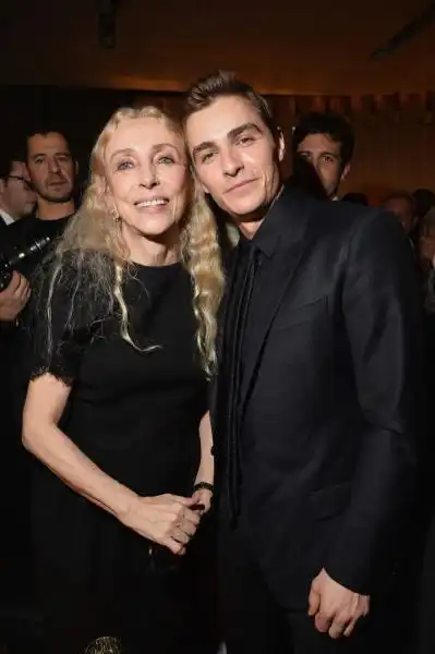 Franca Sozzani and Dave Franco 