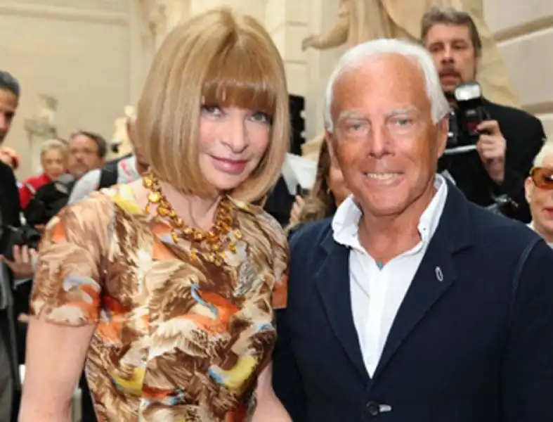 giorgio armani anna wintour 