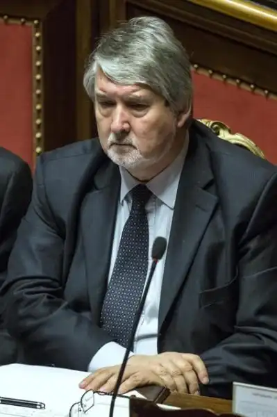 GIULIANO POLETTI IN SENATO FOTO LAPRESSE 