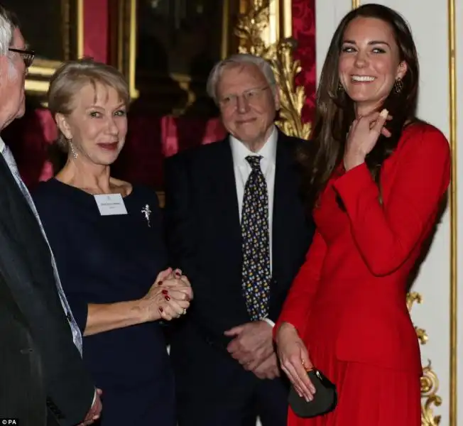 Helen e Kate a Buckingam Palace 