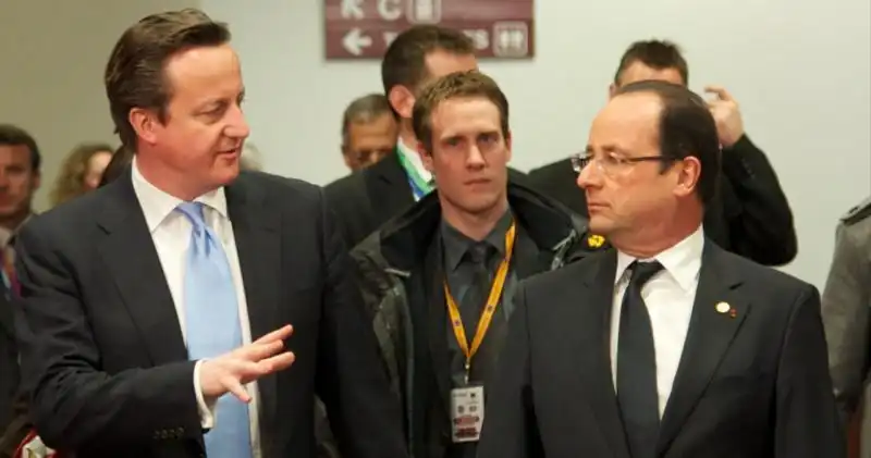 HOLLANDE E DAVID CAMERON