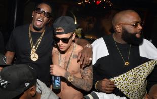 JUSTIN BIEBER AD ATLANTA CON PUFF DADDY