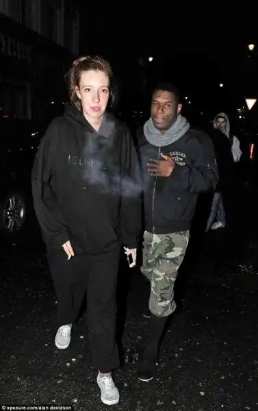 Kate Rothschild con Jay Electronica 