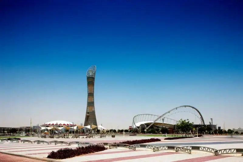 Il Khalifa International Stadium di Doha 