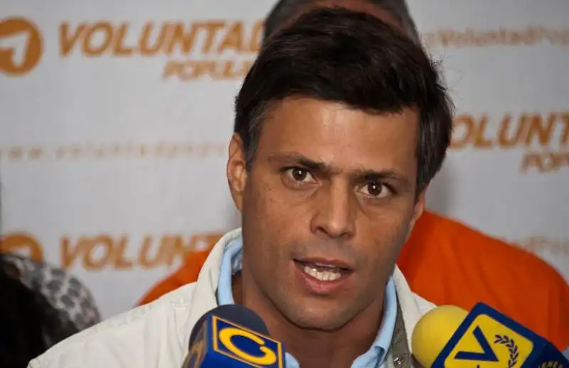 leopoldo lopez capo dell opposizione venezuelana 