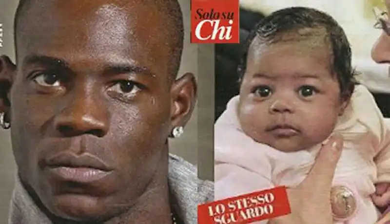 MARIO BALOTELLI E PIA 