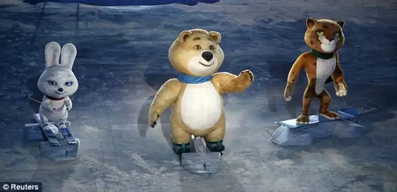 Le mascotte di Sochi 