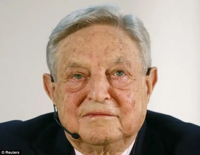 Il miliardario George Soros 