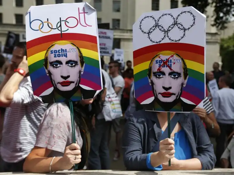 olimpiadi russia putin gay 