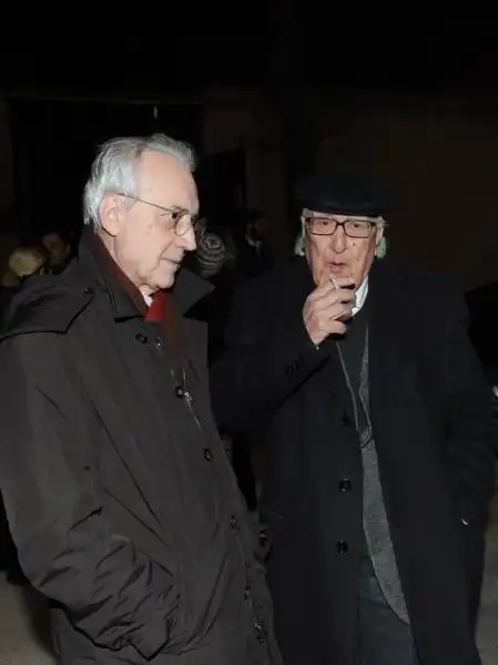 Paolo Floris D Arcais e Andrea Camilleri 