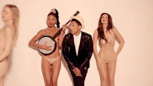 pharrell williams in blurred lines