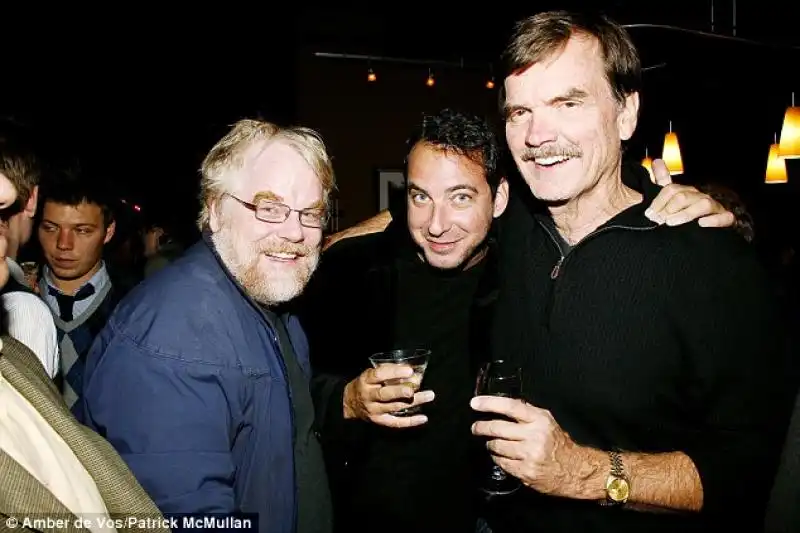 Philip Seymour Hoffman Con l amico Bar Katz che lo ha trovato morto 