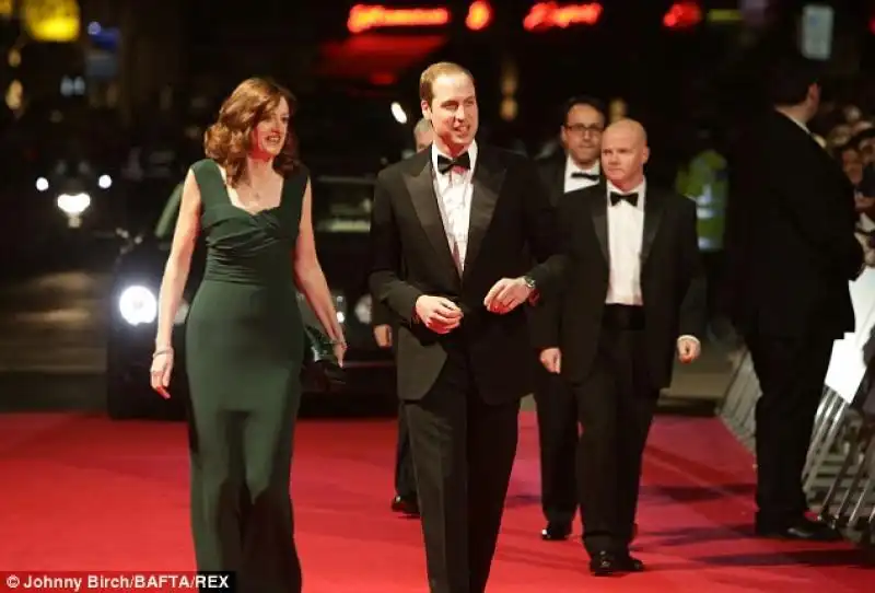 Il Principe William sul red carpet 