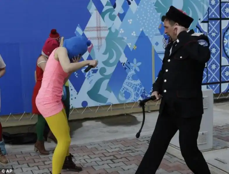 Le Pussy Riot fanno incursione a Sochi 