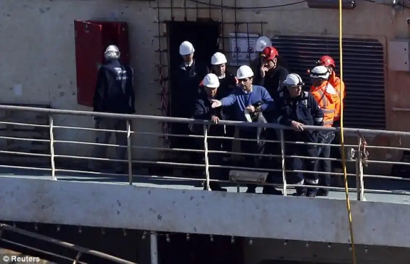 SCHETTINO TORNA SULLA COSTA CONCORDIA 