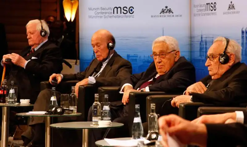 Schmidt Giscard D Estaing Kissinger Bahr 