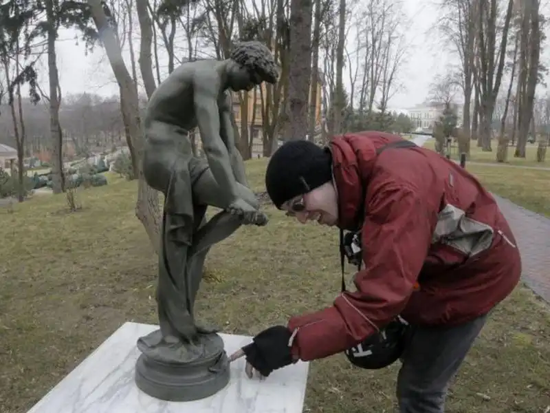 Statue del parco Yanukovich 