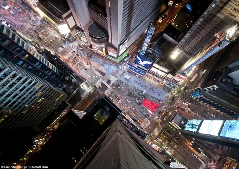 La vista di Times Square a New York 