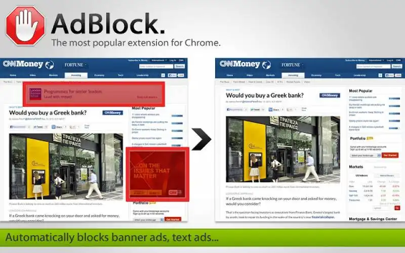 ADBLOCK IL BLOCCA PUBBLICITA ONLINE