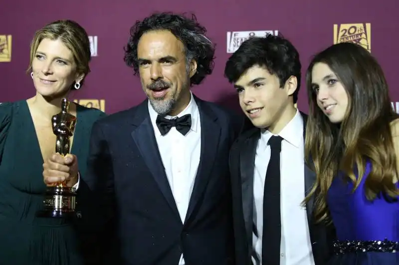 alejandro gonzalez inarritu con famiglia