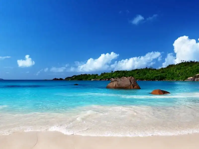 anse lazio, praslin island, seychelles