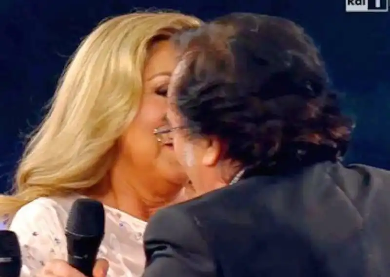 bacio non dato tra al bano e romina power