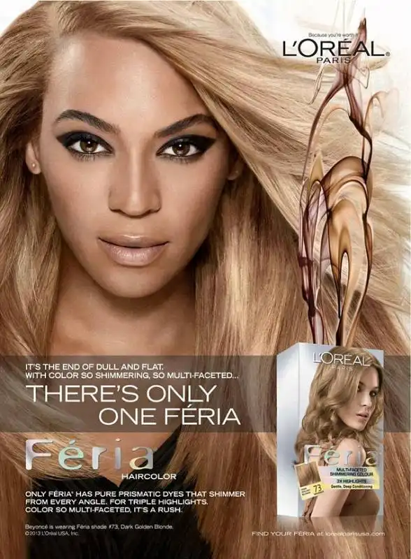 beyonce campagna l oreal