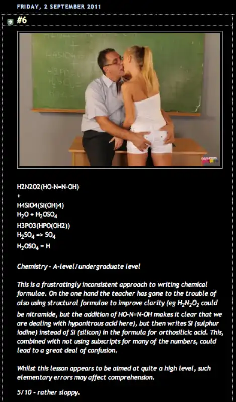 blackboards in porn