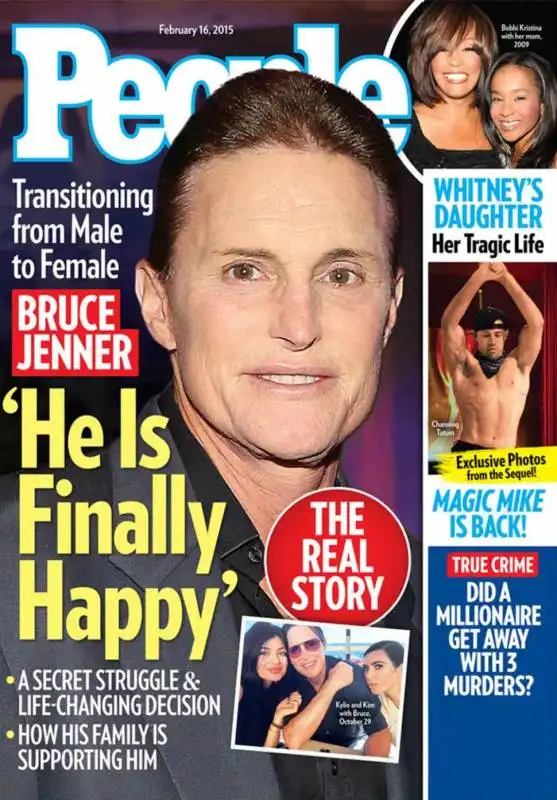 bruce jenner diventa donna la copertina di people