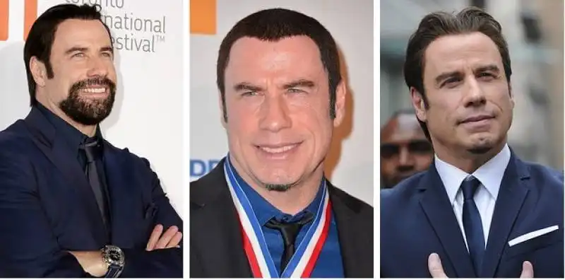 capelli di john travolta