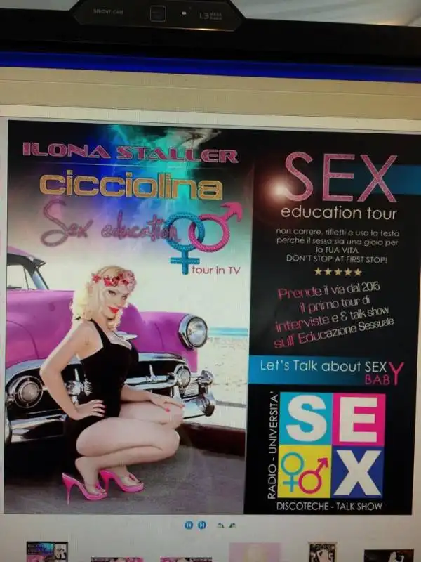 cicciolina sex tour