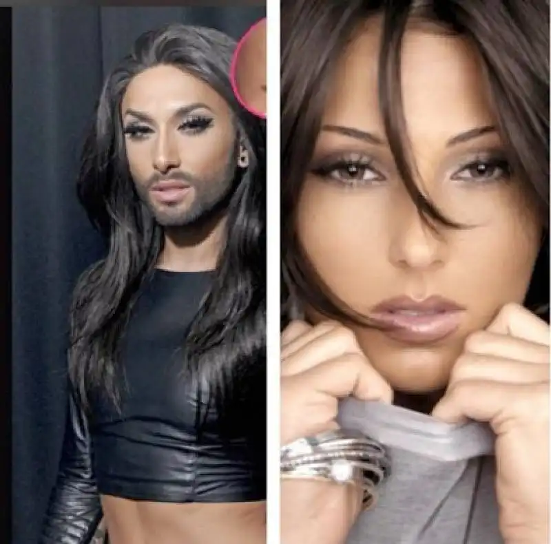 conchita wurst anna tatangelo