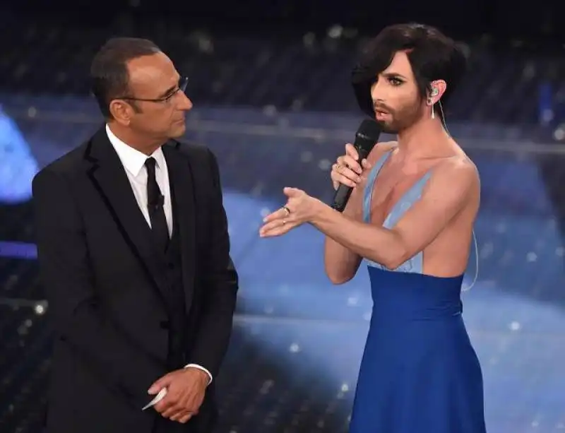 conchita wurst carlo conti