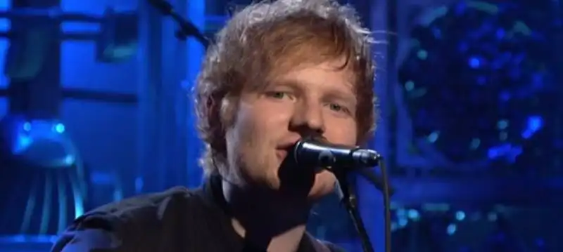 Ed Sheeran a Sanremo 